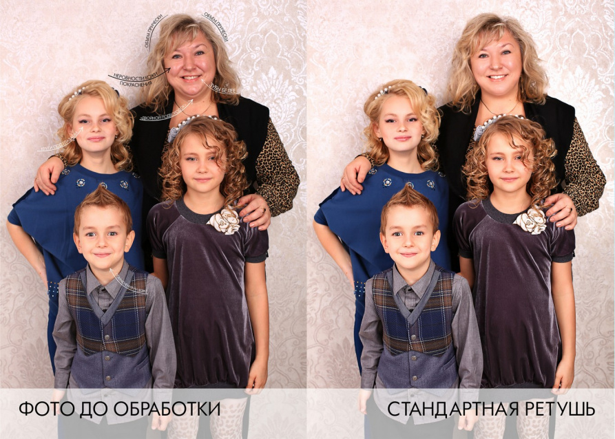 Заказать естественную ретушь фотографий - от фотостудий Fashion Box
 – фото № 4